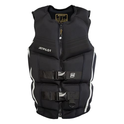 Jet Pilot Shaun Murray CGA Approved Neoprene Vest PFD (Black Medium)
