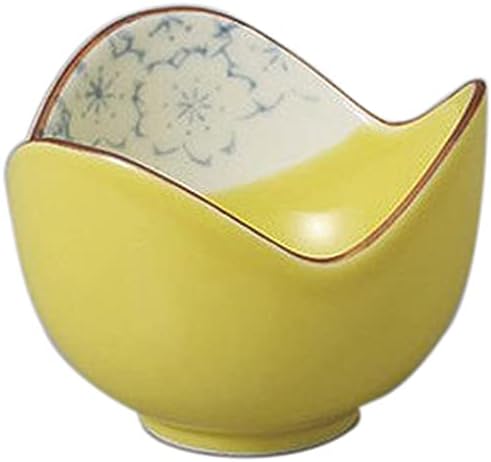 Set of 10, Arita Ware Yellow Sakura Small [7 x 5.5 cm] [Restaurant, Ryokan, Japanese Tableware, Restaurant, Commercial Use, Tableware, Tableware]