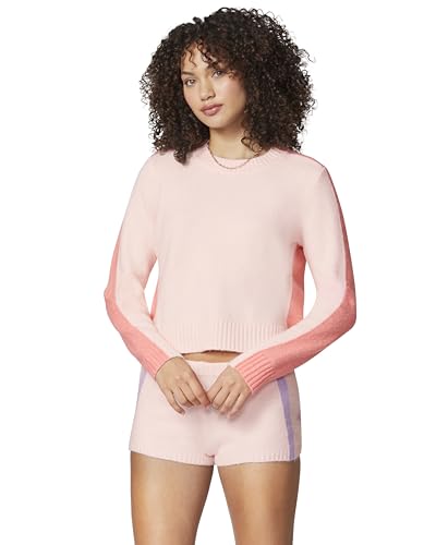 Image of Florence by Mills Women's Bright Like Color Tipped Pullover Sweater