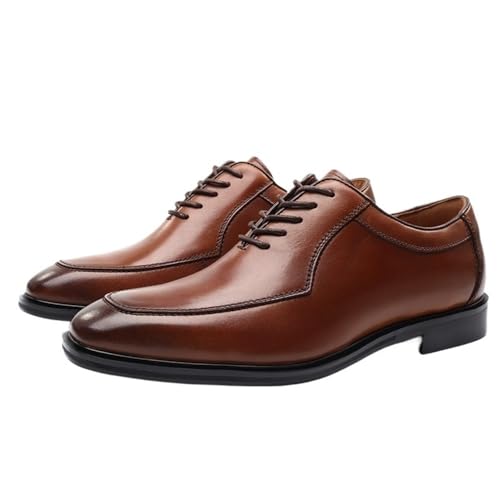 Men's Lace Up Dress Shoes British Style Business Casual Vintage Comfortable Oxford Footwear2