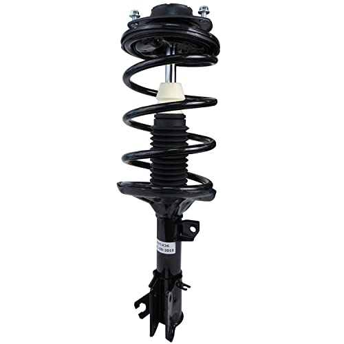 Image of Detroit Axle - 3.5L Pair Front Struts for Hyundai Santa FE 2003-2006, 2 Ready Struts w /Coil Spring Assembly 2004 2005 Replacement Suspension