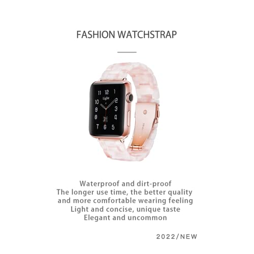 Image of Light House Apple Watch Bands-Fashion Lightweight Resin iWatch Bands for Women Men 38mm /40mm /41mm /42mm(Series 11 10), 49mm /46mm /45mm /44mm /42mm(S 3 2 1), Compatible with Apple Watch Series 11 SE 10 9 8 7 6 5 4 3 Ultra