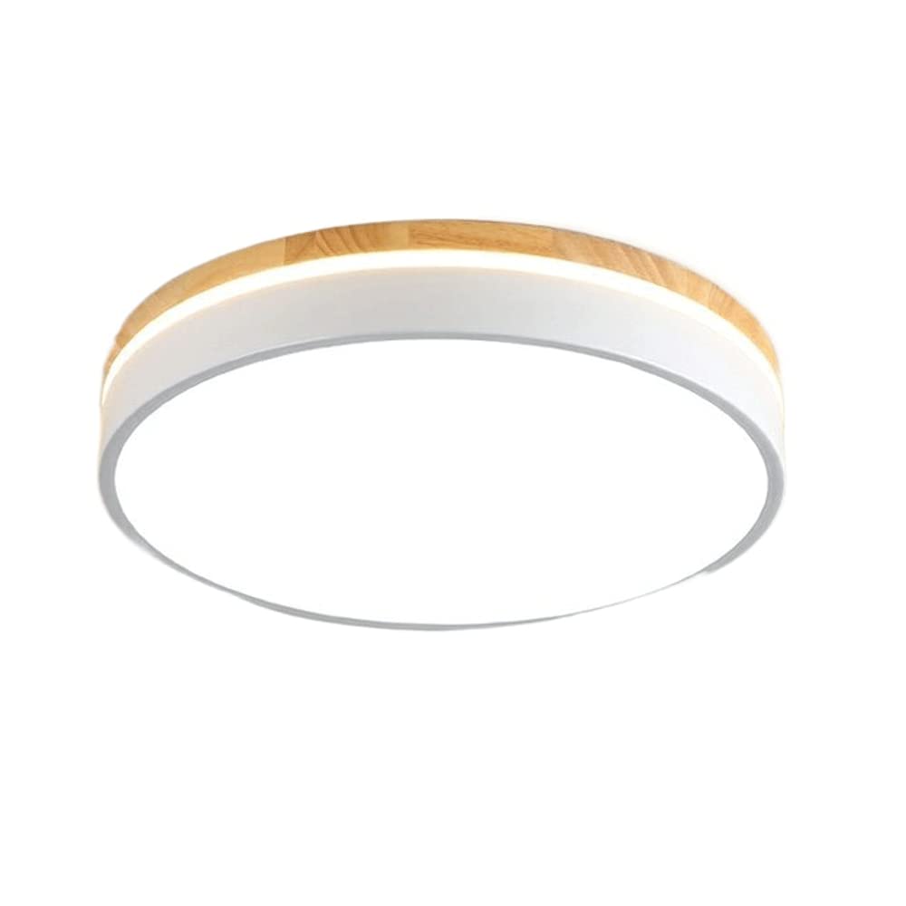 Plafonnier encastré de couleur simple LED blanc 50cm avec gradation tricolore