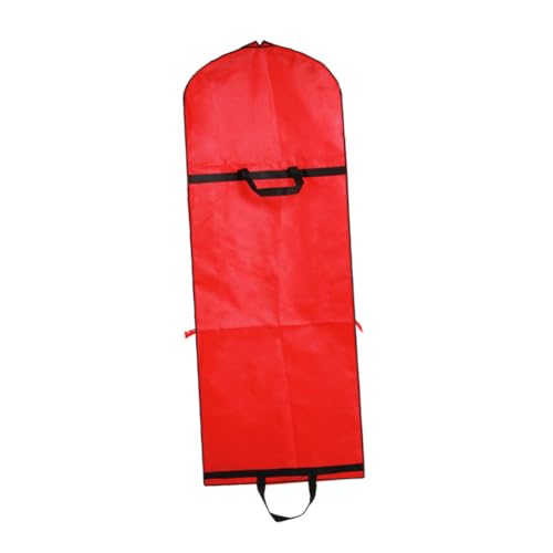 1pc Wedding Dress Storage Bag Dust Garment Cover for Long Gowns Non Woven Protective Pouch Easy to Clean Convenient Hanging for Dresses and Formal Wear