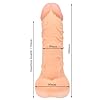 Masturbieren für Männer,Realistisch Masturbator Taschenmuschi 2 IN 1,mit Dildos & 3D Anal Tunnel Pocket Pussy,Realistischer Dildo Penis Anal Dildo,Analdusche für Analverkehr,Sex Spielzeug Beide (A) #4
