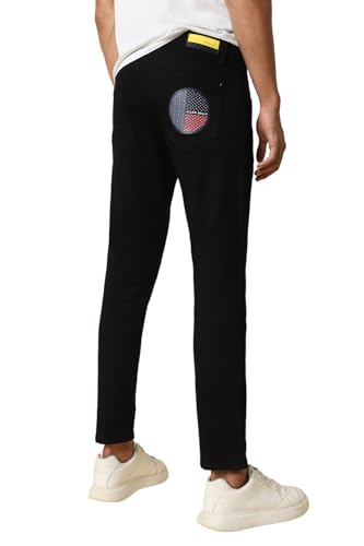 Image of Allen Solly Men's Mid Rise Slim Fit Jeans