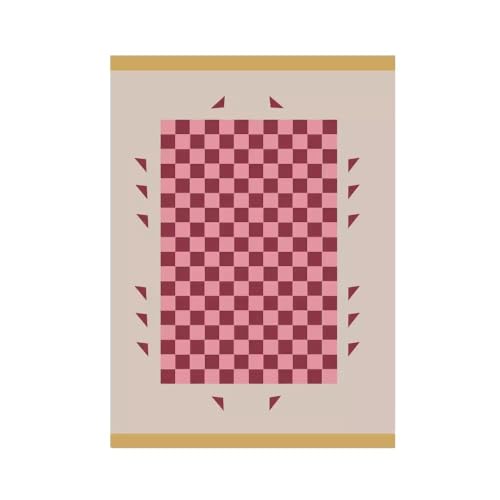 Tapis antidérapant à poils courts 80 x 200 cm pour une sécurité optimale