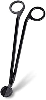 Candle Wick Trimmer Stainless Candle Wick Cutter Wick Clipper Wick Scissor (Matte Black)