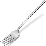 Carlisle FoodService Products 60202 Hammered Stainless Steel Cold Meat Fork, 12