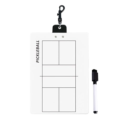 Volleybollvikning - badminton whiteboard, dubbelsidig bollsport demonstrationskort | Roterande hjul whiteboard coaching utrustning volleybolltillbehör perfekt present i