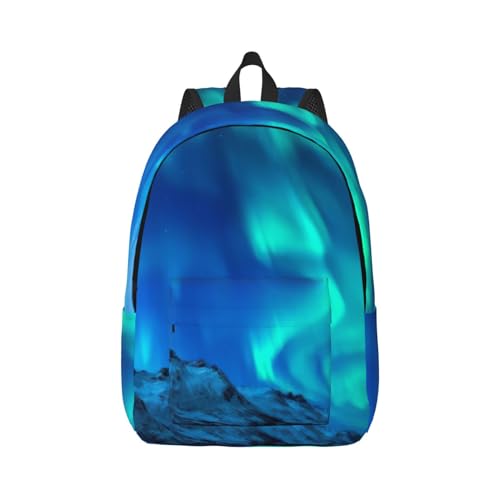 Mochila para portátil mujer viaje enfermera Northern Lights1 maleta