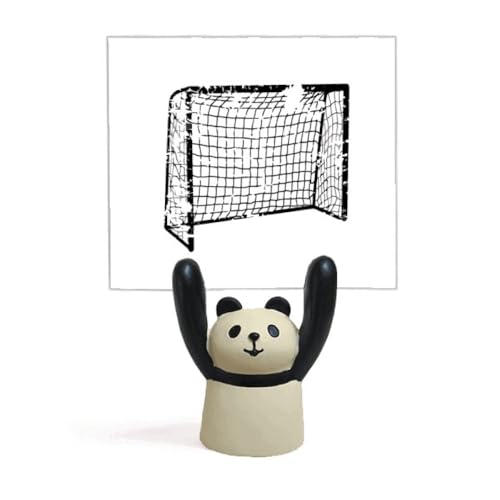 Support de porte de football design panda pour aérer la maison