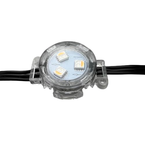 Luz Pixel LED RGBW Direccionable 30mm DC12V IP68 miniatura 1