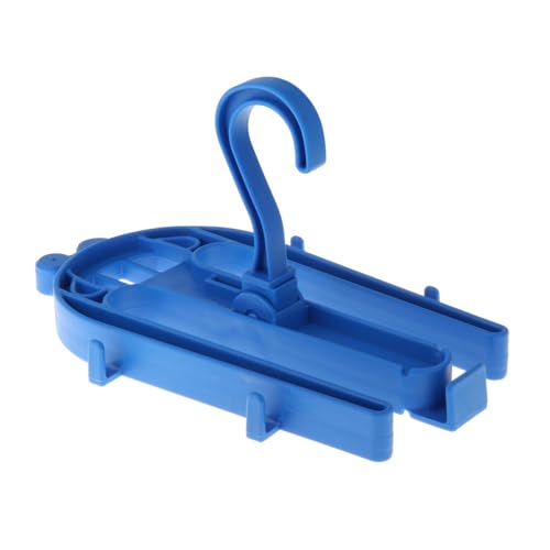 QSTDGVPW Wetsuit Hanger, Drysuit Hanger Regulator Storage Multifunctional Hanger Scuba Diving Drying Hanger for Scuba Diving Accessory, Blue