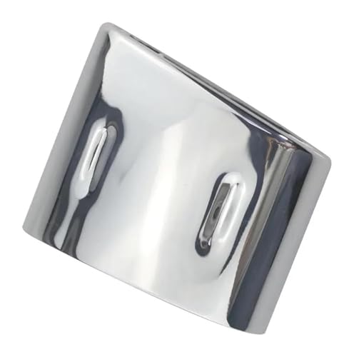 Tuyau d'échappement voiture chromé 53x113mm pour finition Z3