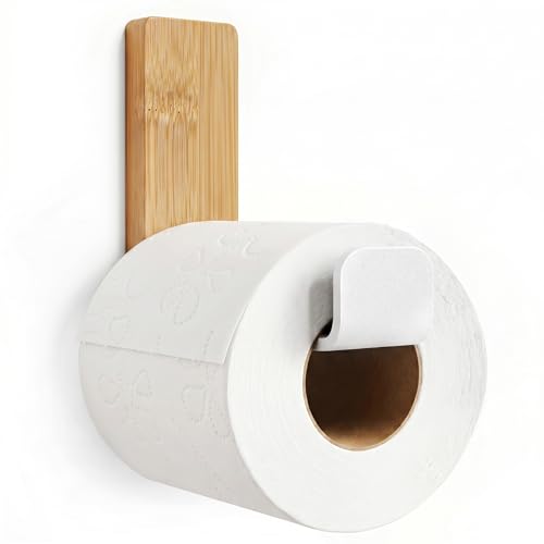 ✅ DESIGN MODERNO: Il design aperto consente di cambiare il rotolo in pochi secondi. Può essere installato in posizione verticale o orizzontale, in base allo spazio disponibile, mantenendo la carta saldamente fissata alla barra e impedendole di cadere.