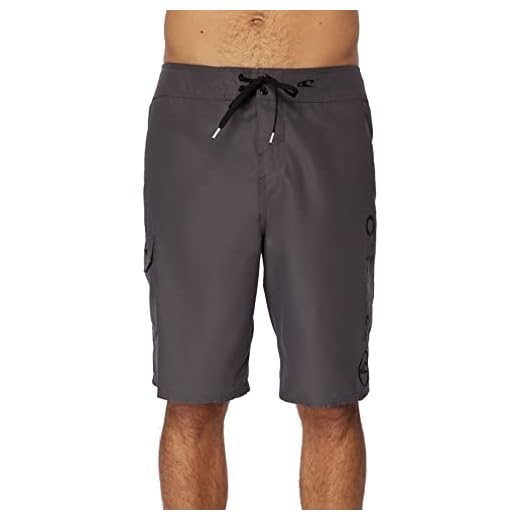O'NEILL Mens Santa Cruz Solid 2.0 Swim, Anthracite, 31
