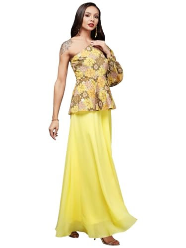 Image of Miss Chase Women's Keyhole Neck Regular Sleeve Regular Length Jumpsuit with Pockets