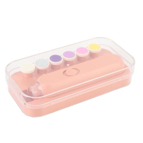 Electric Baby Nail Clipper Gentle Nail Trimmer with Night Light for Newborns (Orange)