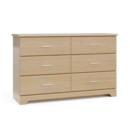 Storkcraft Brookside 6-Drawer Dresser