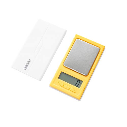 Mesko Precision Kitchen Scale MS-3160 displaying a weight of 1.2 for a gold ring.