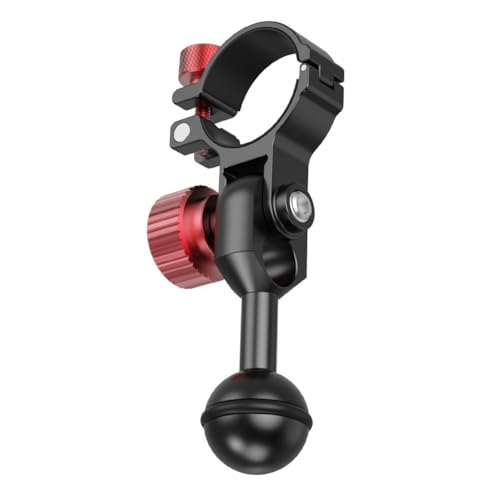 Support de lampe de plongée en aluminium pour fixer votre torche rouge sans aucun glissement