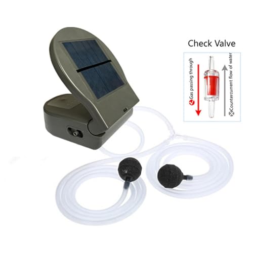 Aérateur de bassin à énergie solaire rechargeable USB pour aquarium extérieur