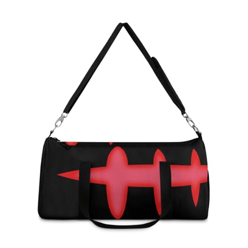 Anime Gym Bag for Women Men - Large Capacity Waterproof Workout Fitness Travel Sports Bags Fashion Street Camping Expandable Carry On Duffle Bag For Couple (BL23) PTY