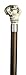Unisex Bull Dog Head Cane Walnut Shaft -Affordable Gift! Item #HAR-9107207
