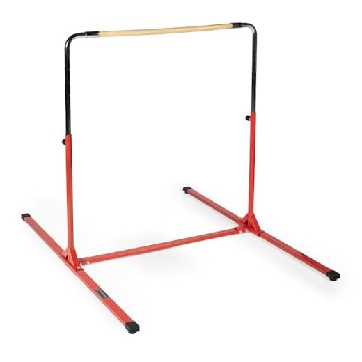 Titan Fitness Adjustable Jr. Kip Bar, Horizontal Bar, Gymnastics Equipment for Kids