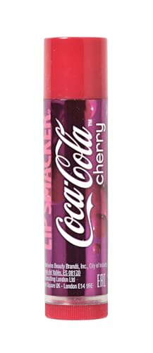 Lip Smacker Coca Cola Collection, Lippenbalsam mit Kirsch-Cola-Geschmack, inspiriert von Coca-Cola, Feuchtigkeitsspendend und Erfrischend, 1 Stück