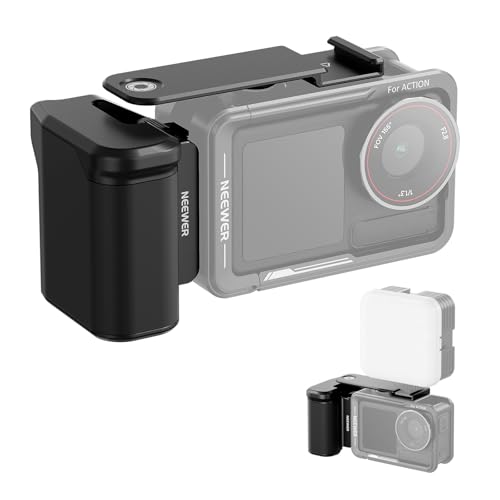 Poignée latérale de vlog pour DJI Osmo Action 5 Pro en voyage et action