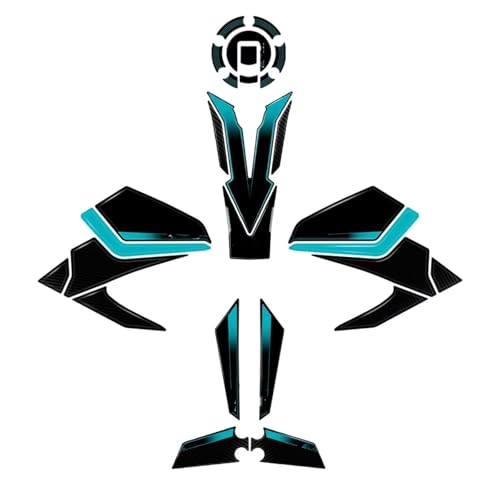 Kit d'autocollants de protection moto Yamaha MT-09 2024 réservoir étanche