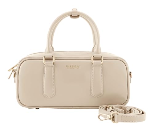 Sac à main sac à épaule bandoulière Arvaja Bowling Bag chic beige stone