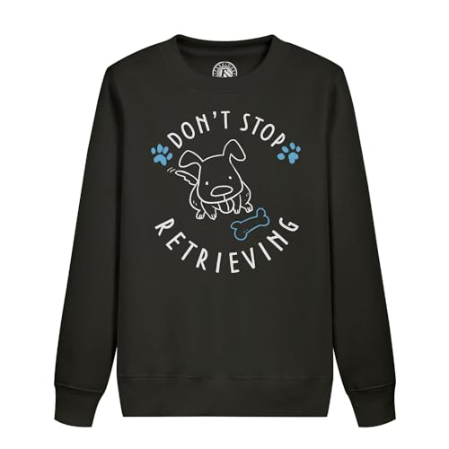 Sweatshirt enfant Chien Don't Stop Retrieving pull animaux
