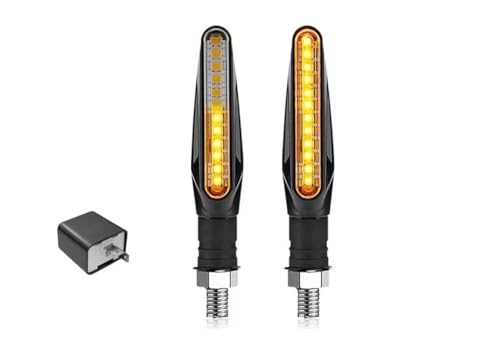 Clignotants LED universels moto DRL ambre pour sécuriser vos trajets quotidiens et sorties