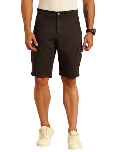 Short Cargo Homme Thomas Scott 6 Poches Pratiques à Fermeture Bouton