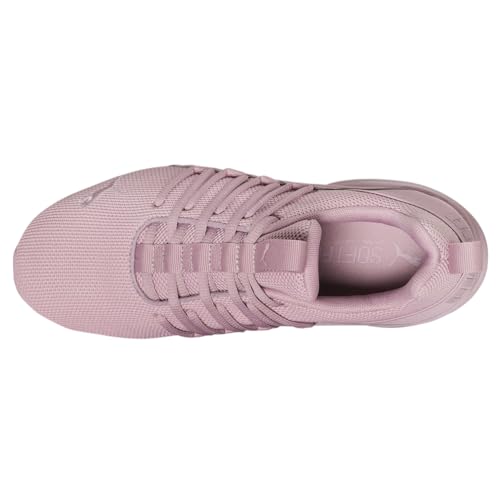 PUMA Womens Axelion Interest Running Sneakers Shoes - Purple - Size 6.5 M4