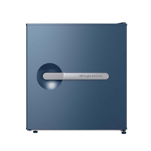 Image of Frigidaire, 1.6 Cu. Ft. Retro Series Compact Refrigerator, Built-In Side Bottle Opener, Blue