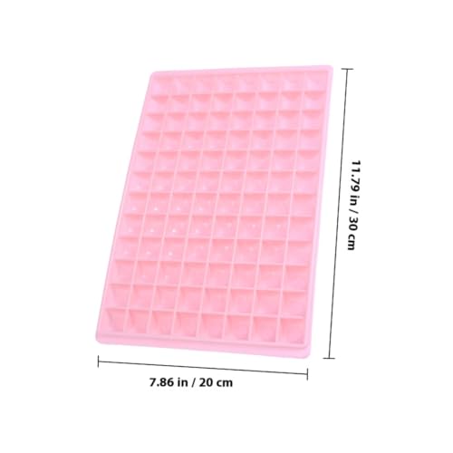 Bandeja de hielo mini 96 cubos de silicona y plástico miniatura 2