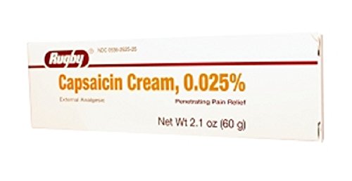 CAPSAICIN 0.025% CREAM CAPSAICIN-n/a% White 60GM UPC 305362525254