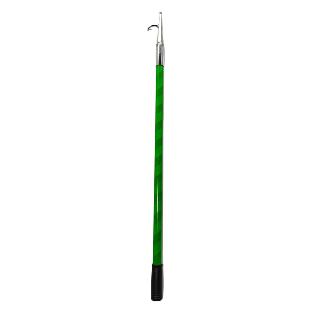 PA-DABAOO Long Portable Rescue Poles with Removable Stainless Steel Hook, ﻿Lightweight Boat Dock Mooring Poles for Fisherman Docking,Detachable Threaded Assembly,1M