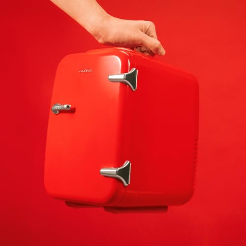 Miniatura 5 de Cecotec Mini Nevera Bolero MiniCooling 4L Habana Red, Funcionamiento 12V-220V, Compatible coche y caravanas, Función enfriamiento y calentamiento, Rango temperatura 5-65º, Transporte fácil