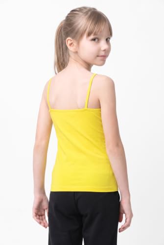Image of Kurve Girl's Sleeveless Tank Top - Stretch Undershirts Cami Camisole, UV Protective Fabric, Rated UPF 50+ (Made in USA)