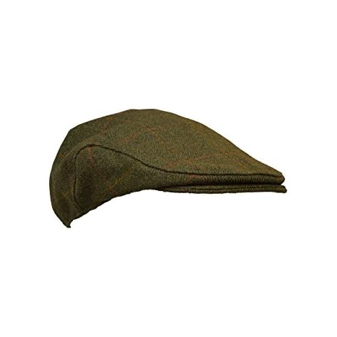 WALKER AND HAWKES Derby Tweed Waterproof Flat Cap Cover