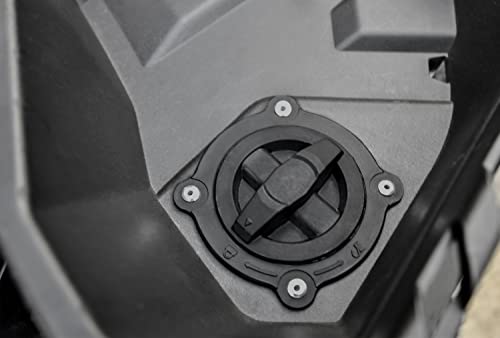 SAUTVS Cargo Base Kit for Can-Am Outlander Renegade, Plastic Cargo Turn Attach System Base Installation Kit for Can Am Outlander L 400 500 650 / Renegade 570 850 2013-2020 Accessories (2PCS) - Thumbnail 6