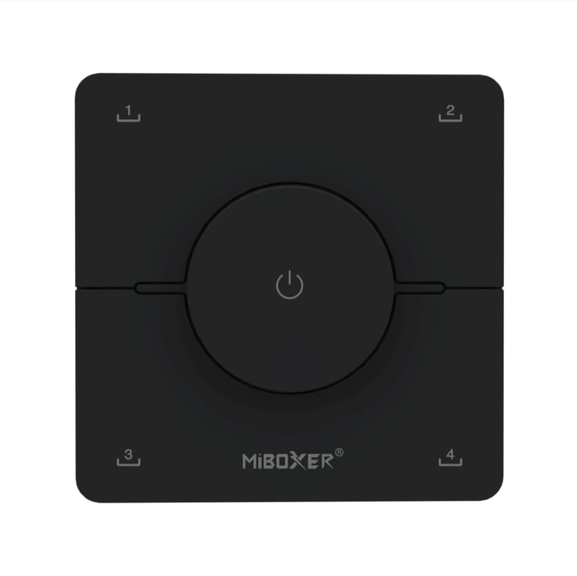 Miboxer K0 Rotating CCT Scene Remote (Black)