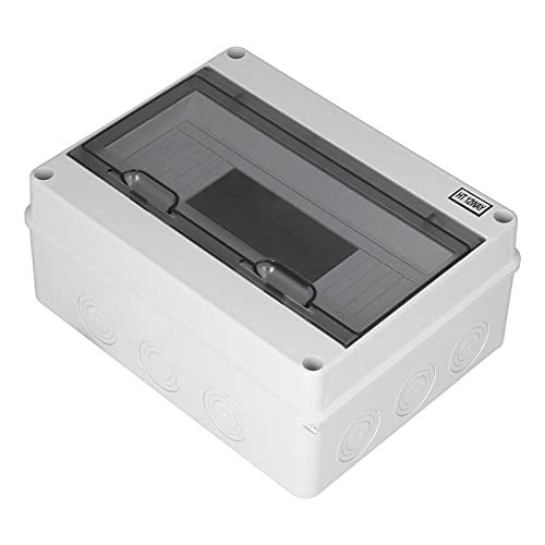 Boîte de jonction électrique robuste avec couvercle transparent de protection