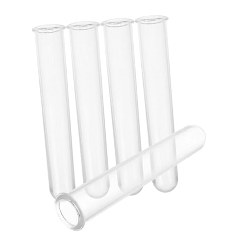 STOBAZA Bartender Accessories 5pcs Test Tube Wine Glasses Acrylic Lab Glasses Cocktail Test Bottles