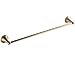 ZYDSN 60cm Bad Handtuchhalter Antike Messing Gebürstet Handtuchstange Badetuchhalter Wandhandtuchhalter Wandmontage Handtuch Halter für Badezimmer Hotelbad (Einzeln Handtuchhalter)
